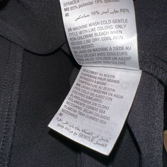 Bar III Womens Black Strappy Back Cocktail Sheath Dress Sleeveless Classy NWT - Picture 10 of 12